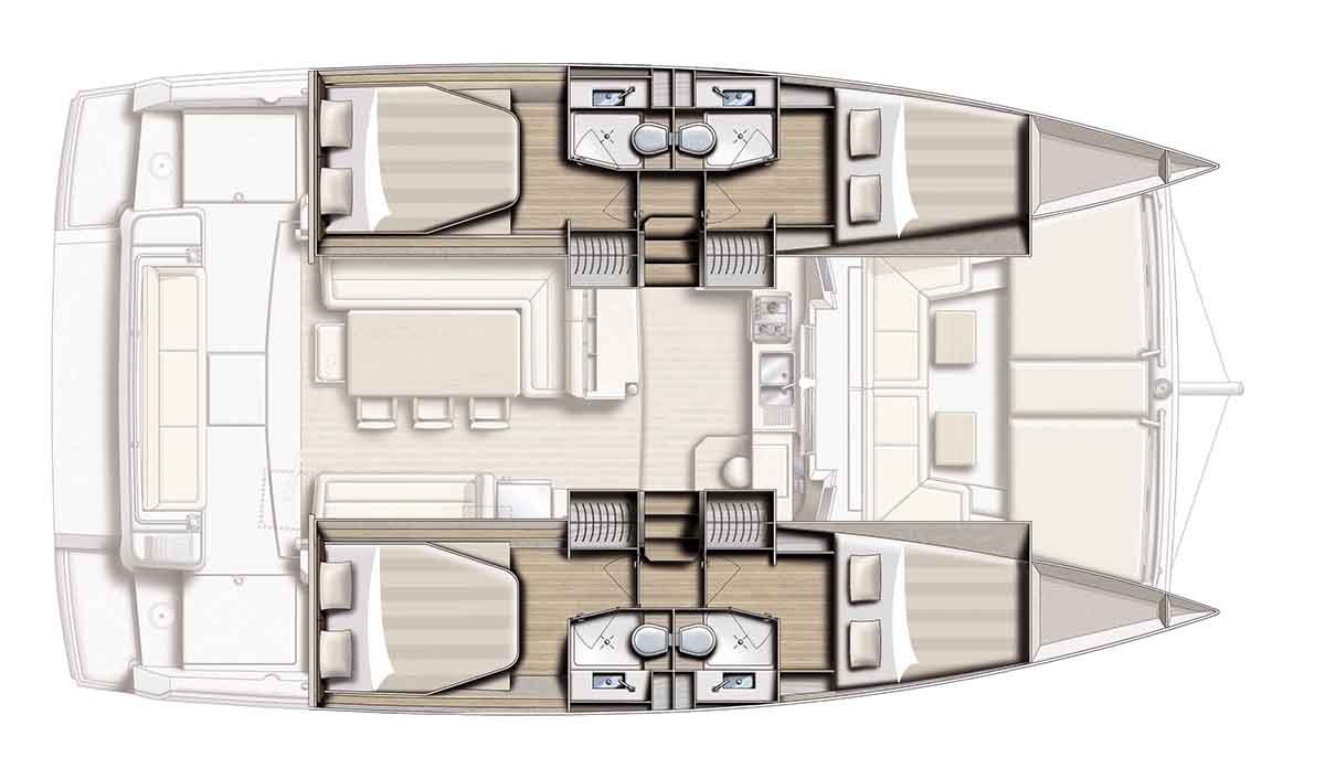 Ship map: Cabin